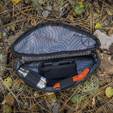 Blackburn Outpost Corner Enduro Bag open on the ground