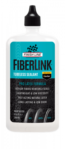 Finish Line FiberLink Pro Latex Tubeless Tyre Sealant - 240ml