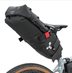 Geosmina Gen2 Seat Bag fitted to a bike - view from the back