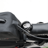 Geosmina Gen2 Top Tube Bag - Front port to allow phone/charge/audio cables to pass through