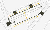 Topeak MidLoader Bikepacking Bag size measurement specifications