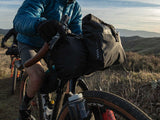 Topeak BarLoader bag - mounted out on a trail