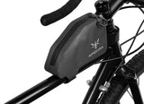 Apidura Expedition Top Tube Pack - 0.5L - mounted to bike - top view