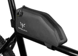 Apidura Expedition Top Tube Pack - 1L - mounted to back of top tube