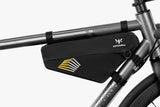 Apidura Racing Frame Pack - 2.4L Mounted to bike - side view