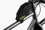 Apidura Racing Top Tube Pack - 0.5L - Mounted to bike - top view