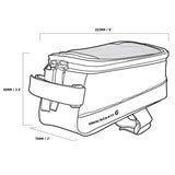 Blackburn Local Plus Top Tube Bag dimensions