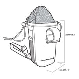 Blackburn Outpost CarryAll Bag dimensions