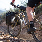 Blackburn Outpost Top Tube Bag mounted to a bike