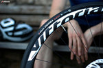 VITTORIA - 700C CORSA N.EXT road bicycle tyre - mounted to a wheel