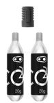 Crank Brothers Klic CO2 Inflator + 2 x 20g Threaded Cartridges