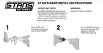 stan's dart refill instructions