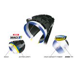 MICHELIN - 27.5" WILD ENDURO FRONT MTB TYRE TECHNOLOGIES WITH MAGI-X2