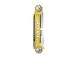 Topeak Mini 9 Pro Bike Multi-Tool - gold - side on