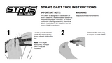 stans dart tool instructions