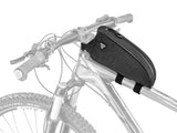 Topeak TopLoader bikepacking bag mounted to a bike
