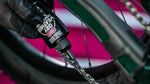 Muc-Off eBike Dry Lube being applied