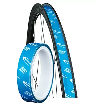 Ruban De Jante Haute Pression Schwalbe HP Rim Tape - Pour Jante 25-559 (26 Pouces) - Couleur Bleue - Étanche Et Résistant
