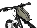 Topeak TopLoader bikepacking bag mounted to a bike