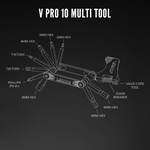 Lezyne V Pro 10 Bike Multi-Tool - features
