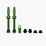 Muc-Off V2 Tubeless Presta Valves (Pair) - green