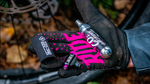 Muc-Off MTB CO2 Inflator Kit being held by MTB rider