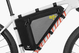 Apidura Backcountry Full Frame Pack - 6L - mounted to bike