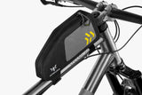 Apidura Backcountry Top Tube Pack - 1L - Mounted to bike