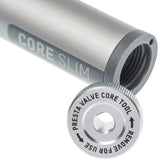 Blackburn Core Slim Mini-Pump with integrated Presta Valve Core Tool