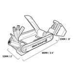 Blackburn Wayside Bike Multi-Tool dimensions