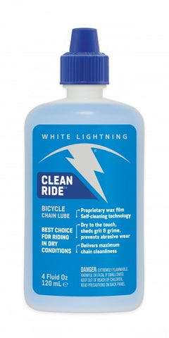 White Lightning Clean Ride Lube - 120ml / 4oz