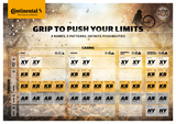 CONTINENTAL GRAVITY MTB TYRE RANGE CASINGS AND TERRAIN USE