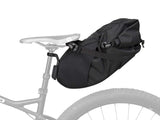 Topeak Dropper Post Mount being used with the topeak backloader bikepacking bag