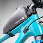 Geosmina Top Tube Bag - mounted to bike