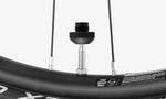 Topeak HybridRocket MT Bike mini pump with Built-in tool (PCT Cap) to tighten or remove two-piece Presta valve cores